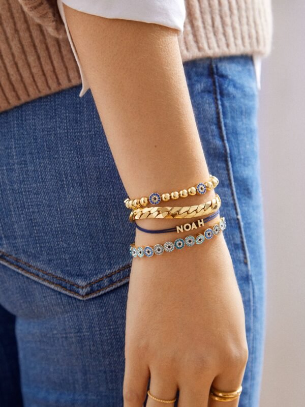 Isabella Bracelet - Gold/Blue