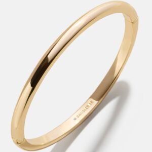 Nadia Classic Hinge Bangle - Classic Thin Gold