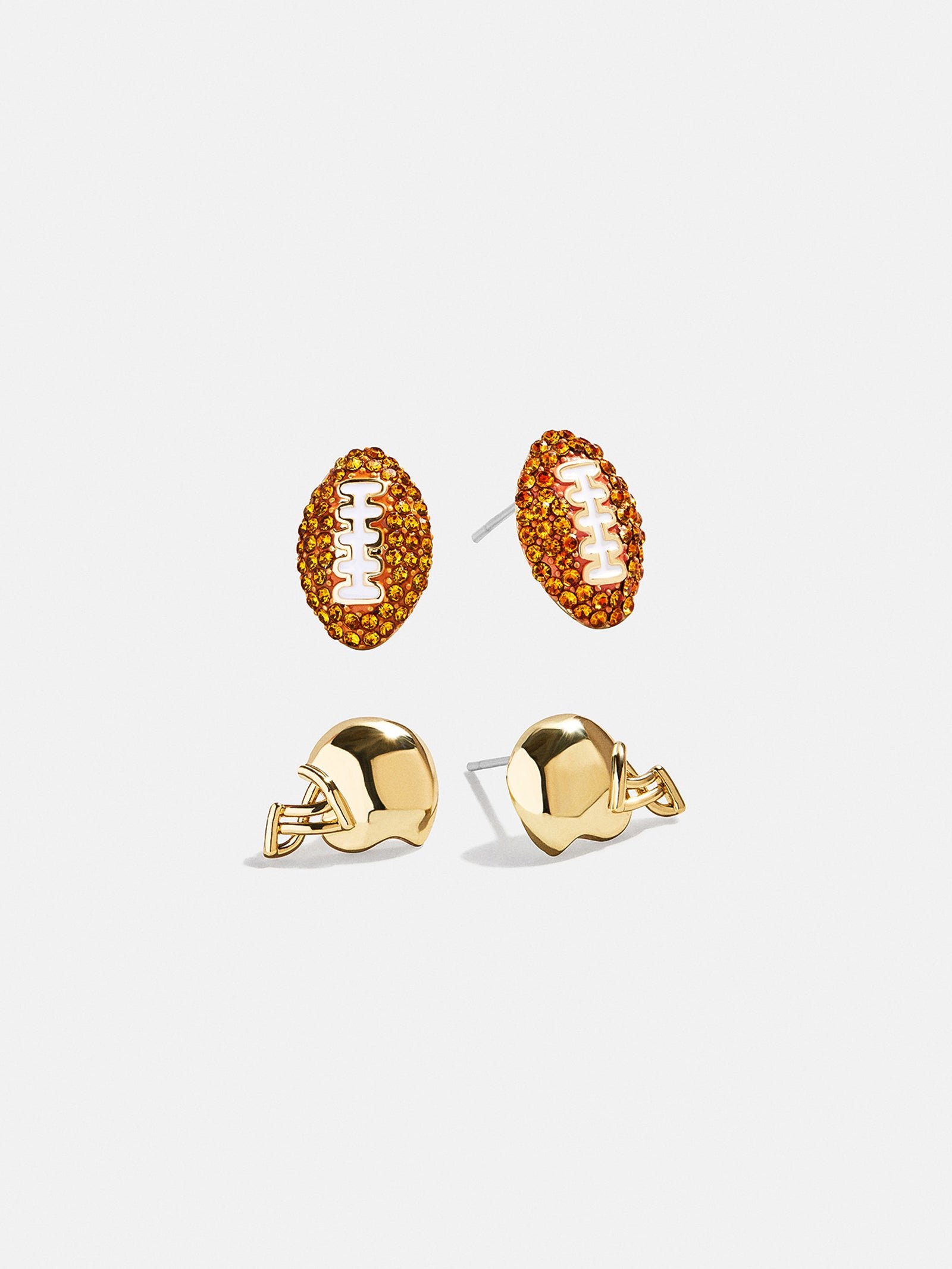 Draft Pick Earring Set - Football