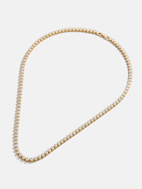 Amalie Bezel Tennis Necklace