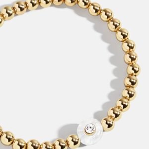 Semi-Precious Birthstone Pisa Bracelet - Crystal