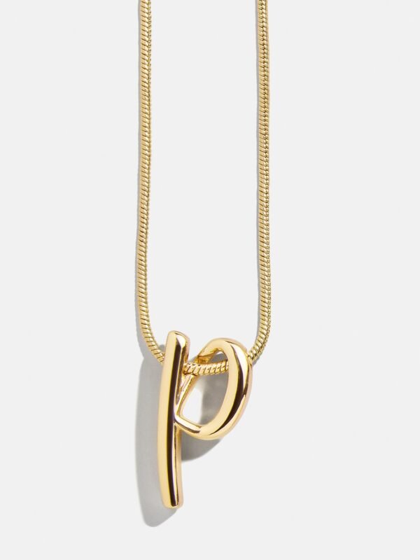 Classic Script Initial Necklace - Classic Script