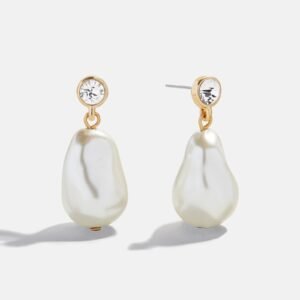 Elizabeth Earrings - White