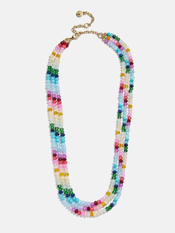 Lena Semi-Precious Layered Necklace - Multi