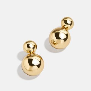Ann Drop Earrings - Gold Ann Earrings