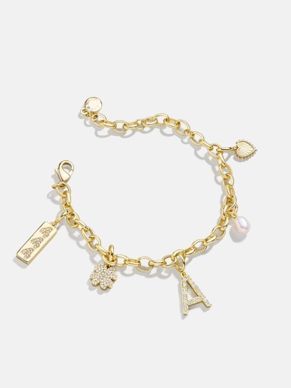 Spaced Custom Charm Bracelet - Spaced Charm Bracelet