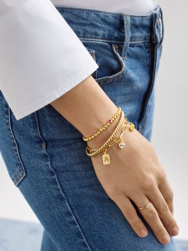 Spaced Custom Charm Bracelet - Spaced Charm Bracelet