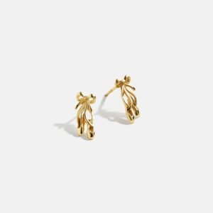 18K Gold Sports Delicate Stud - Ballet