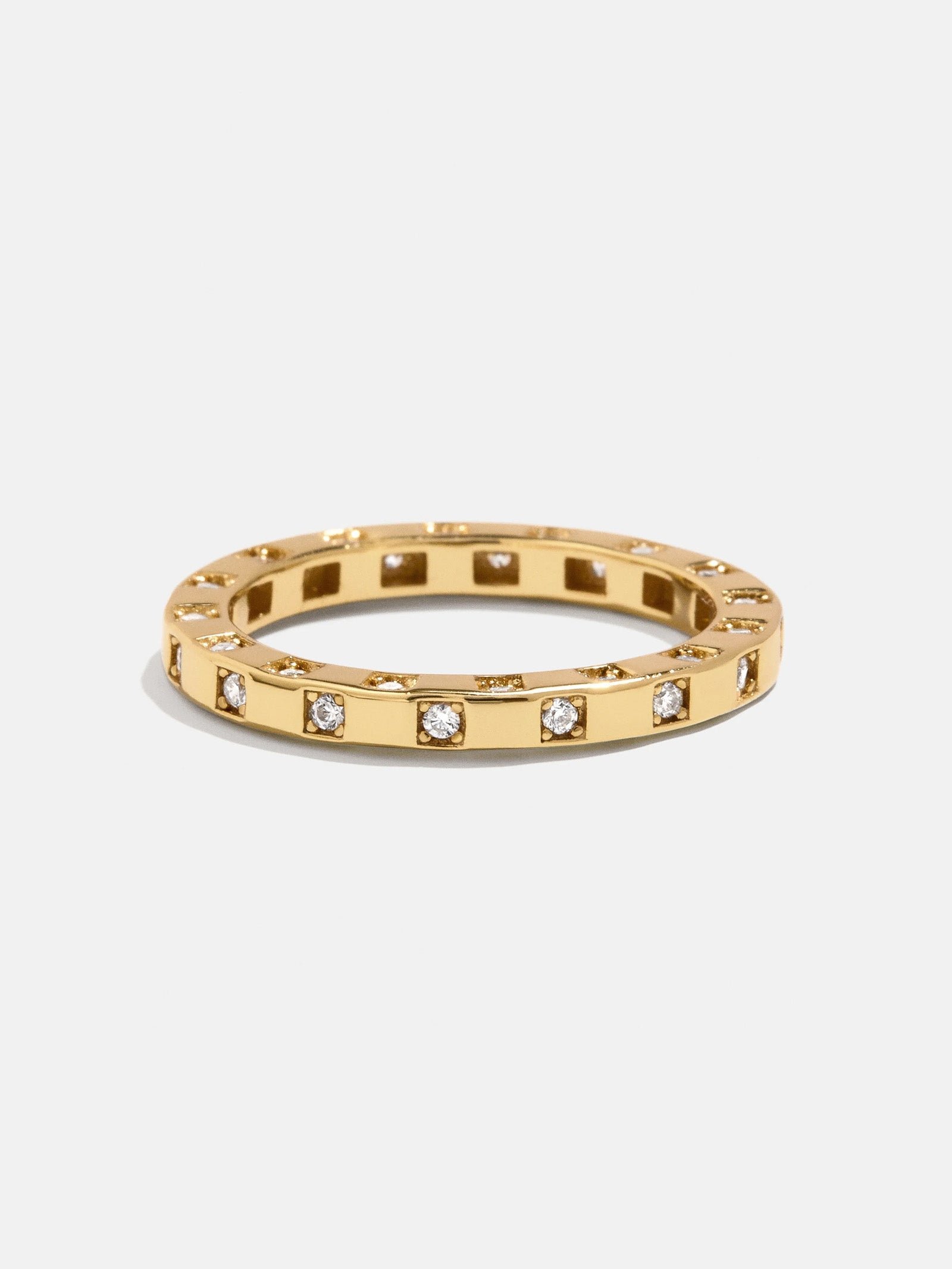 18K Gold Mabel Ring - Gold/Pavé