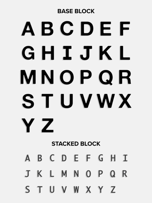 Pavé Double Initial Custom Necklace - Gold/Pavé