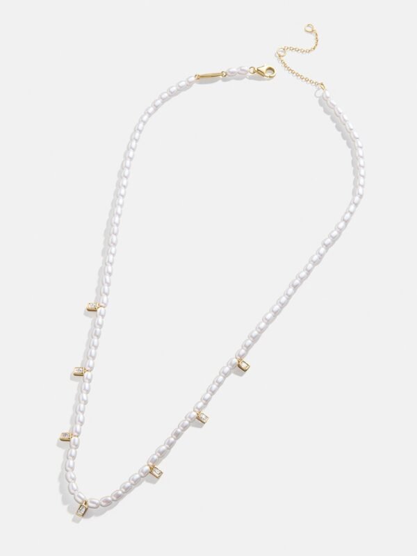 18K Gold Myra Necklace - Gold/Pearl