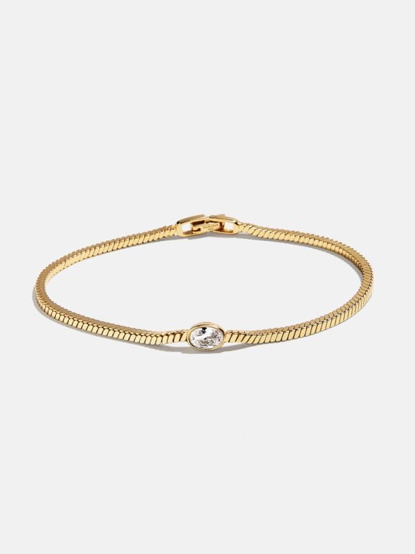 Lana 18K Gold Bracelet - Gold/Pavé