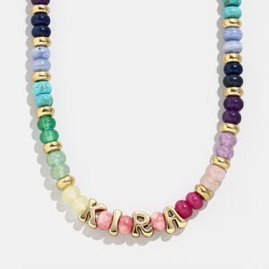 Semi-Precious Custom Bubble Necklace - Semi-Precious Bubble