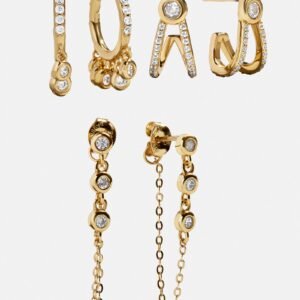 Heidi 18K Gold Earring Set - Heidi 18K Gold Earring Set