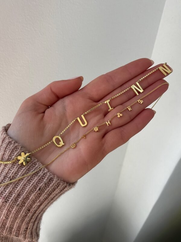 18K Gold Custom Icon Necklace - 18K Gold