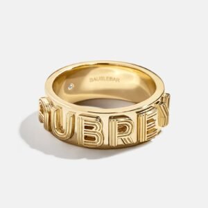 Retro 18K Gold Custom Ring - 18K Gold