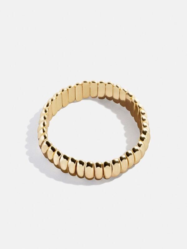 Keira Ribbed Bracelet - Gold