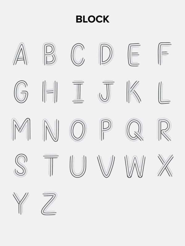 Wired Heart Custom Initial Necklace - Gold