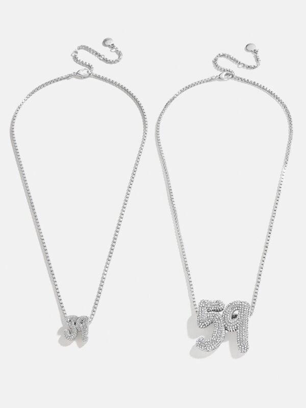 Lucky Number Bubble Necklace - Double Digits