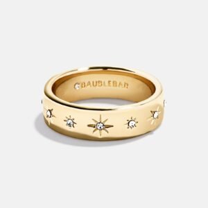 Astra Star Ring - Gold/Pavé