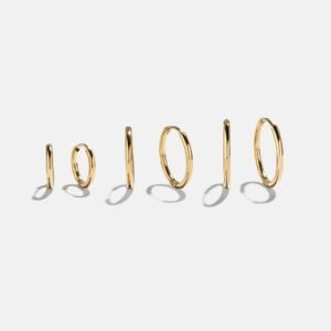 Verbena Waterproof Earring Set - Gold