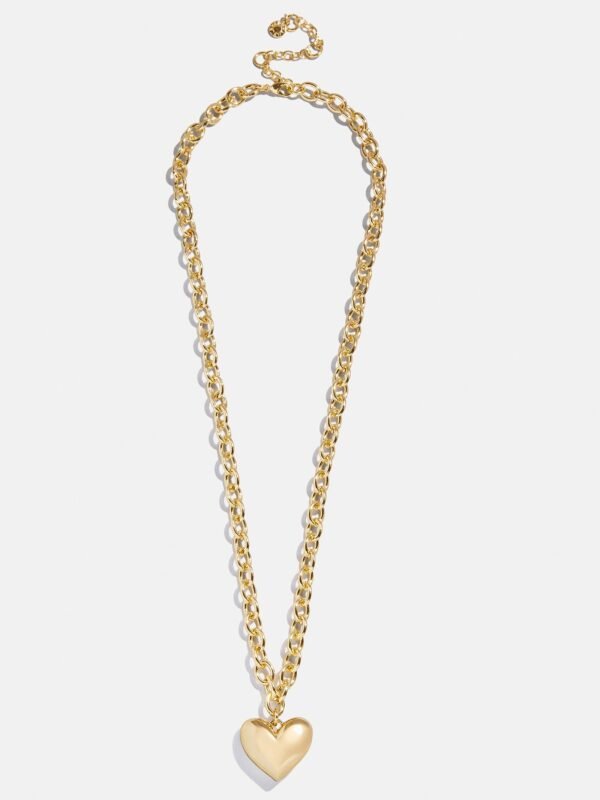 Millie Mini Bubble Heart Necklace - Gold