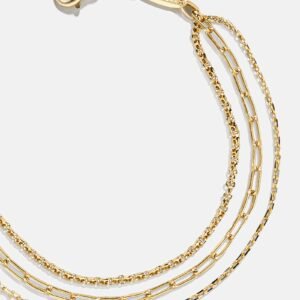 Ana 18K Gold Layered Bracelet - Gold/Pavé