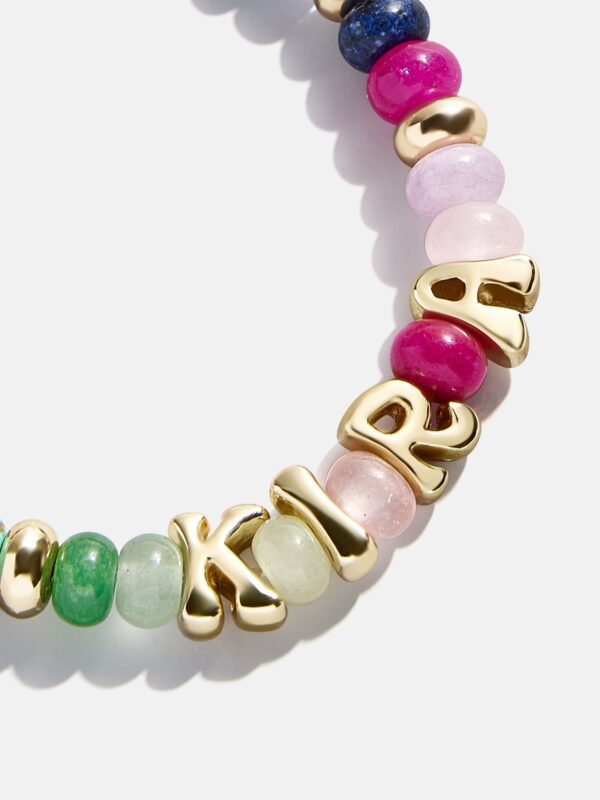 Semi-Precious Bubble Custom Bracelet - Semi-Precious Bubble