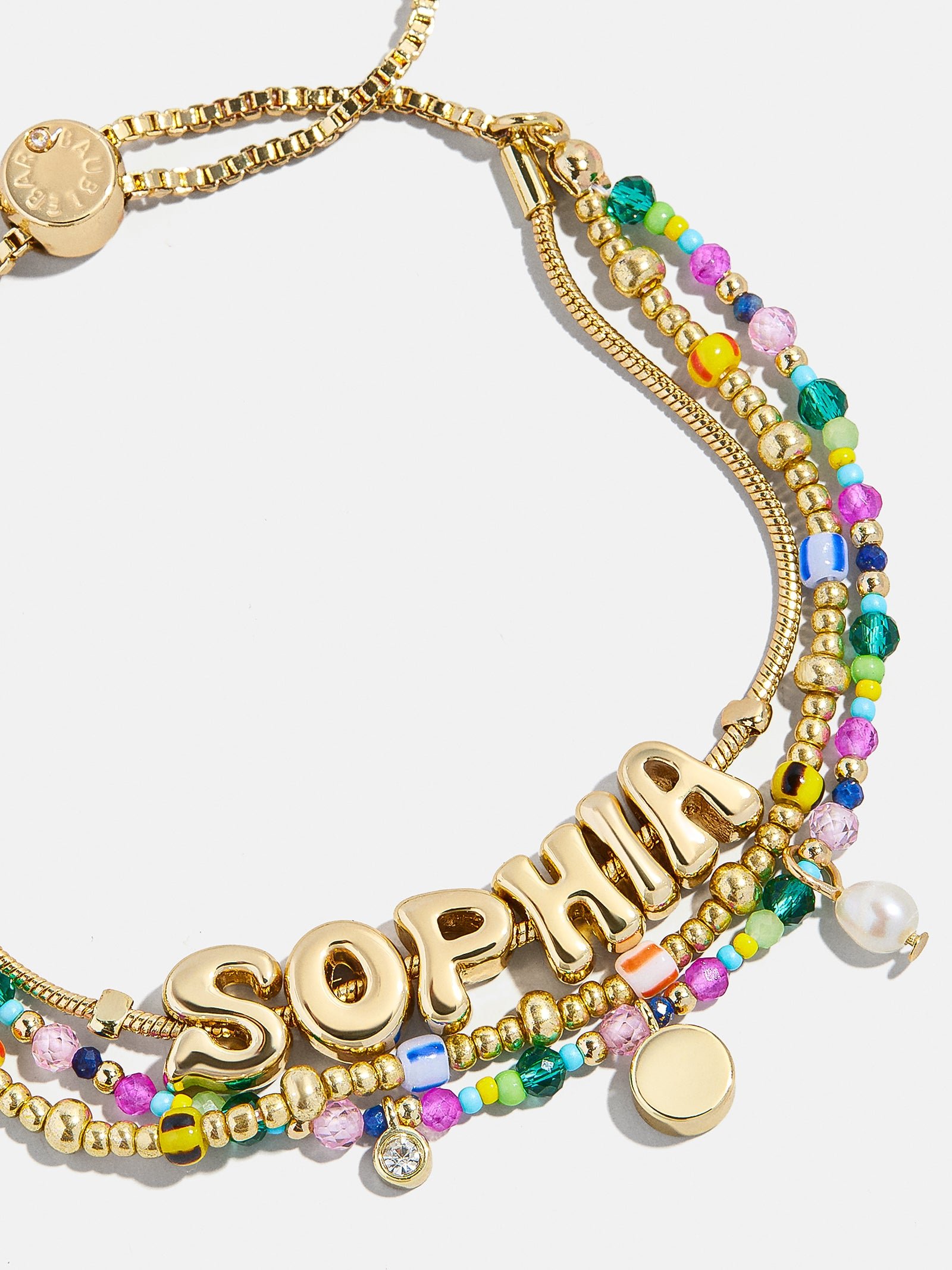 Rowan Semi-Precious Custom Layered Bracelet - St. Tropez