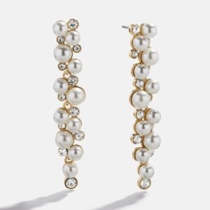 Margaux Pearl Drop Earrings - Gold/Pearl