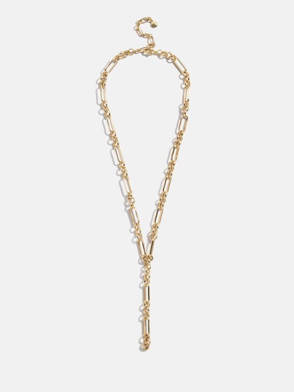 Liv Chunky Lariat Necklace - Gold