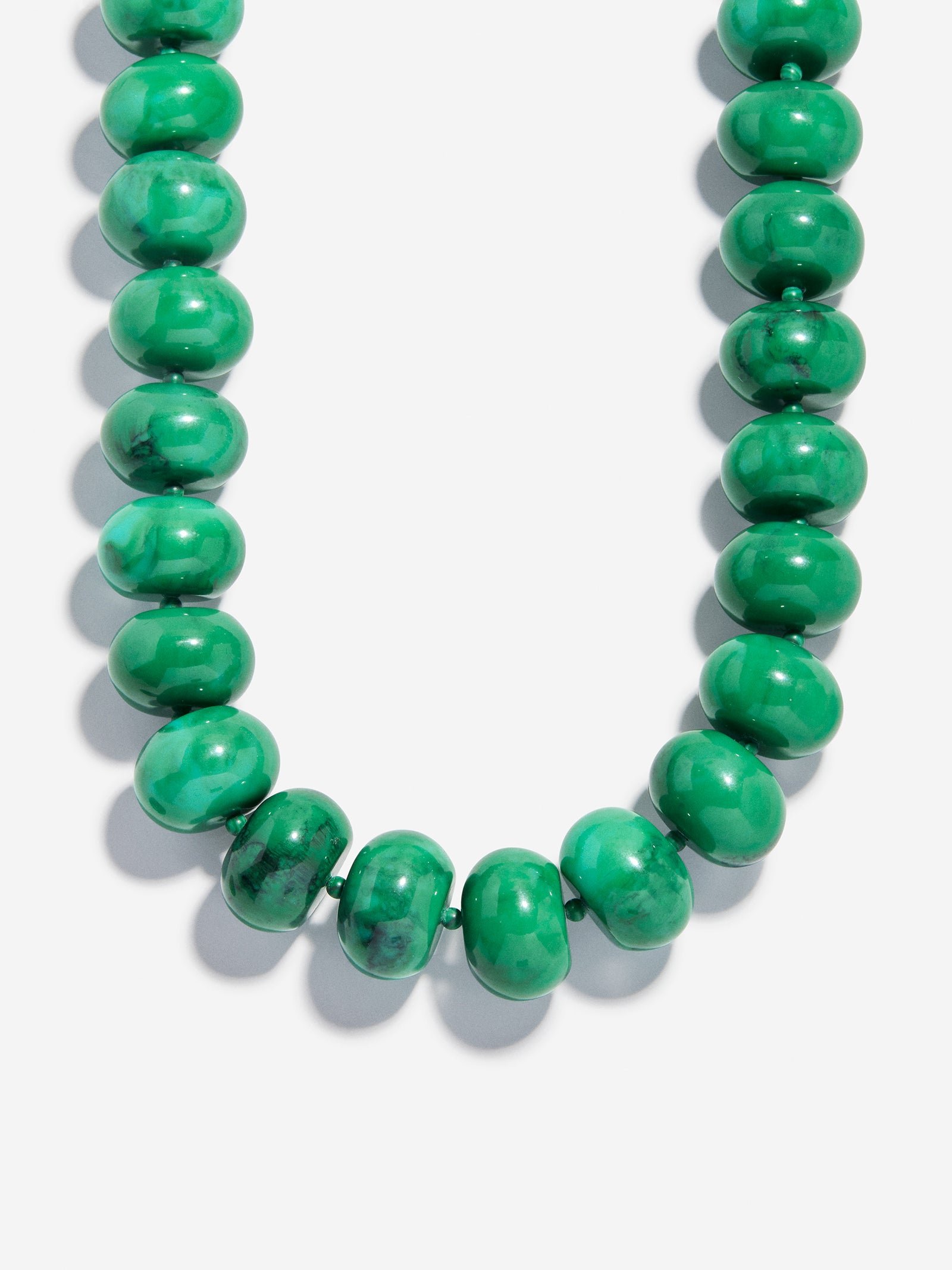 Joan Semi-Precious Necklace - Malachite
