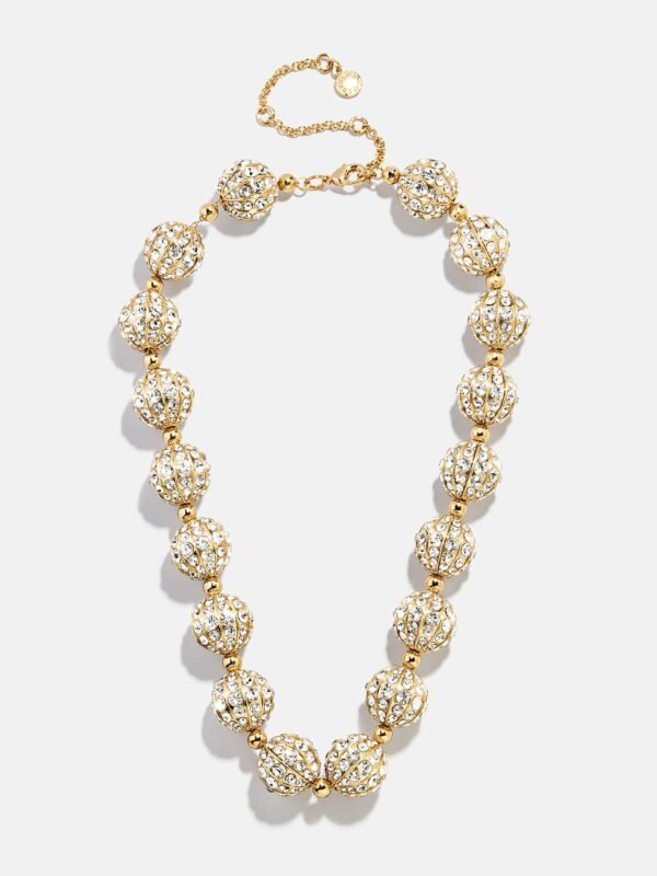 Quinn Collar Necklace - Gold/Pavé