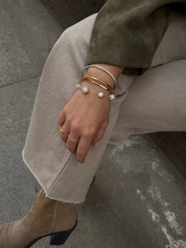 Blair Bracelet - Gold/Pavé