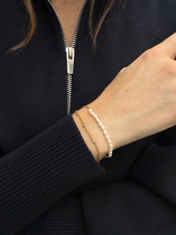 Barbra 18K Gold Pearl Bracelet - Gold/Pearl