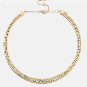 Olivia Collar Necklace - Gold/Pavé