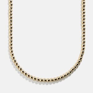 Waterproof 14K Gold Pisa Necklace - Gold