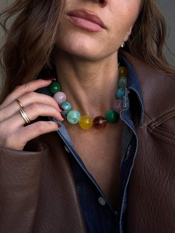 Jane Beaded Necklace - Multi