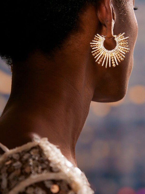 Jaskamal Earrings - Gold
