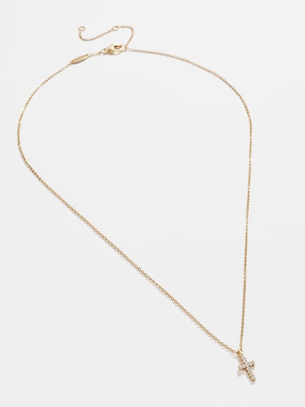 Agape 18K Gold Necklace - Gold/Pavé
