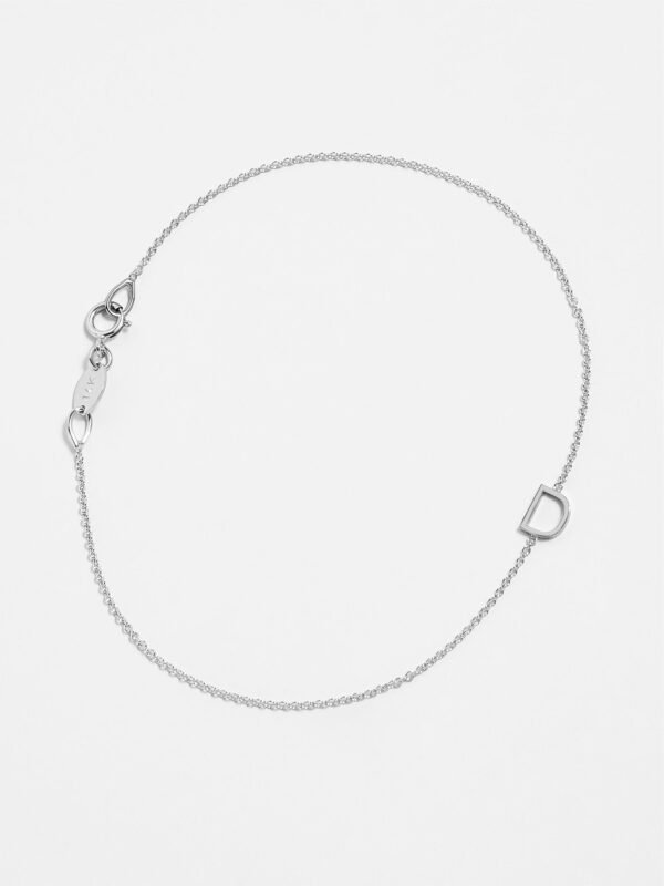 Maya Brenner Mini Letter Bracelet