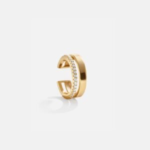 Emely 18K Gold Ear Cuff - Gold