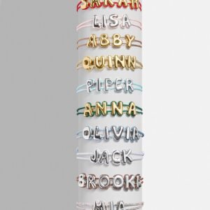 Wrapped Up Bubble Waterproof Custom Cord Bracelet - Turquoise