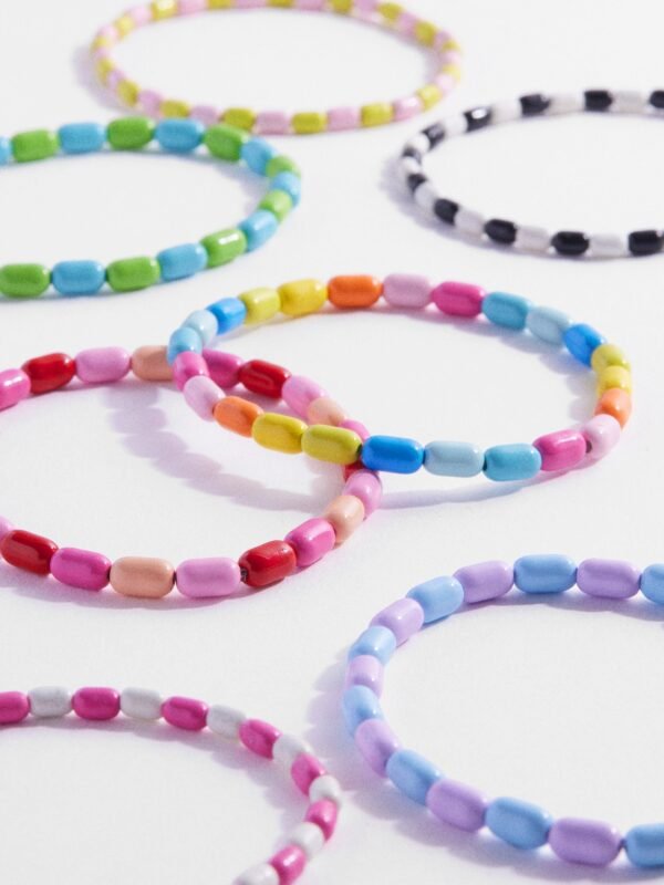 Bright Idea Enamel Beaded Bracelet Bundle - Multi