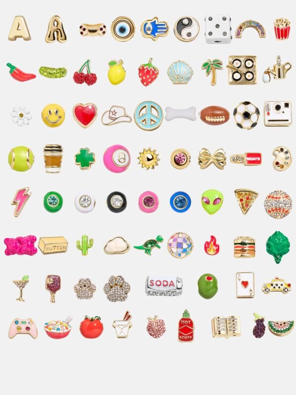 Beaded Custom Charm Bracelet - Multi Beaded Bracelet