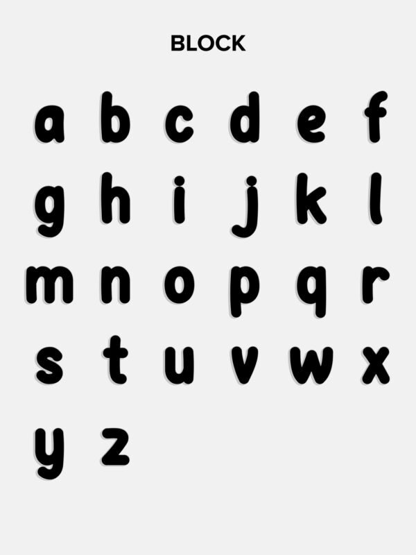 Bubble Custom Monogram Necklace